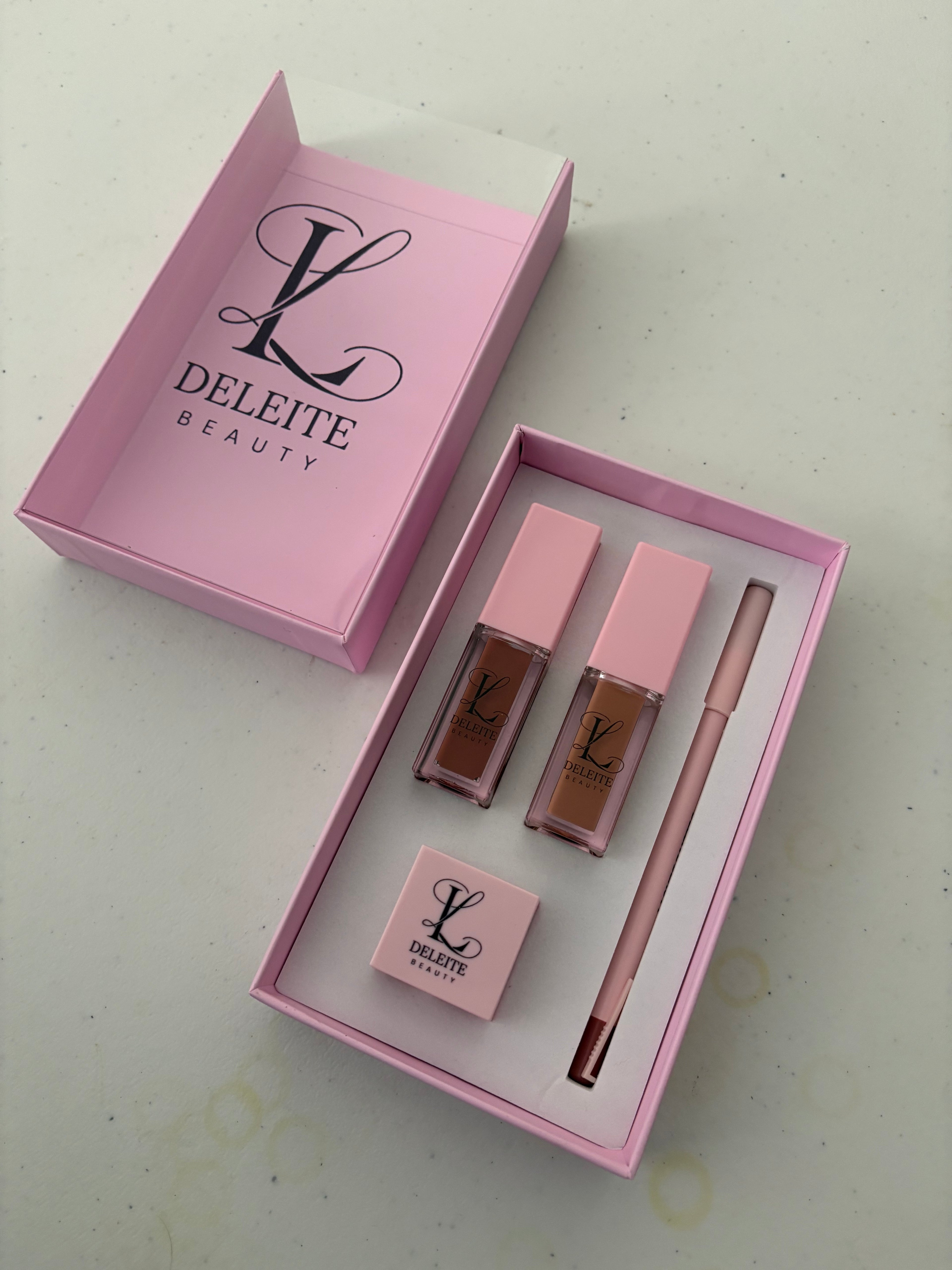 Coffee Lip Gloss Set